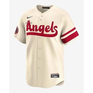 Trout Los Angeles Angels Nike City Connect Replica 27 Jersey Cream Youth L